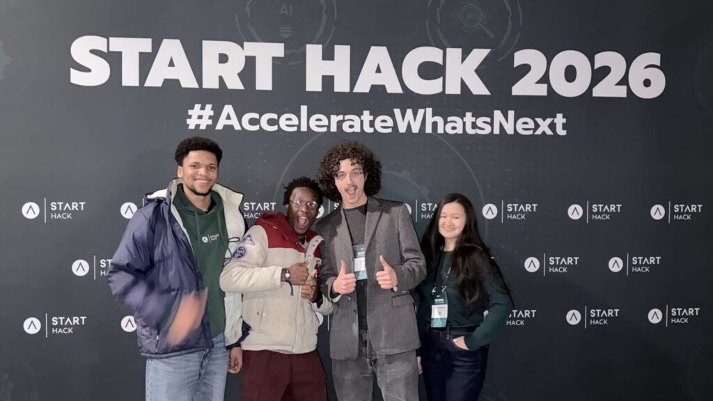 Das Team auf dem START Hack 2026 in St. Gallen